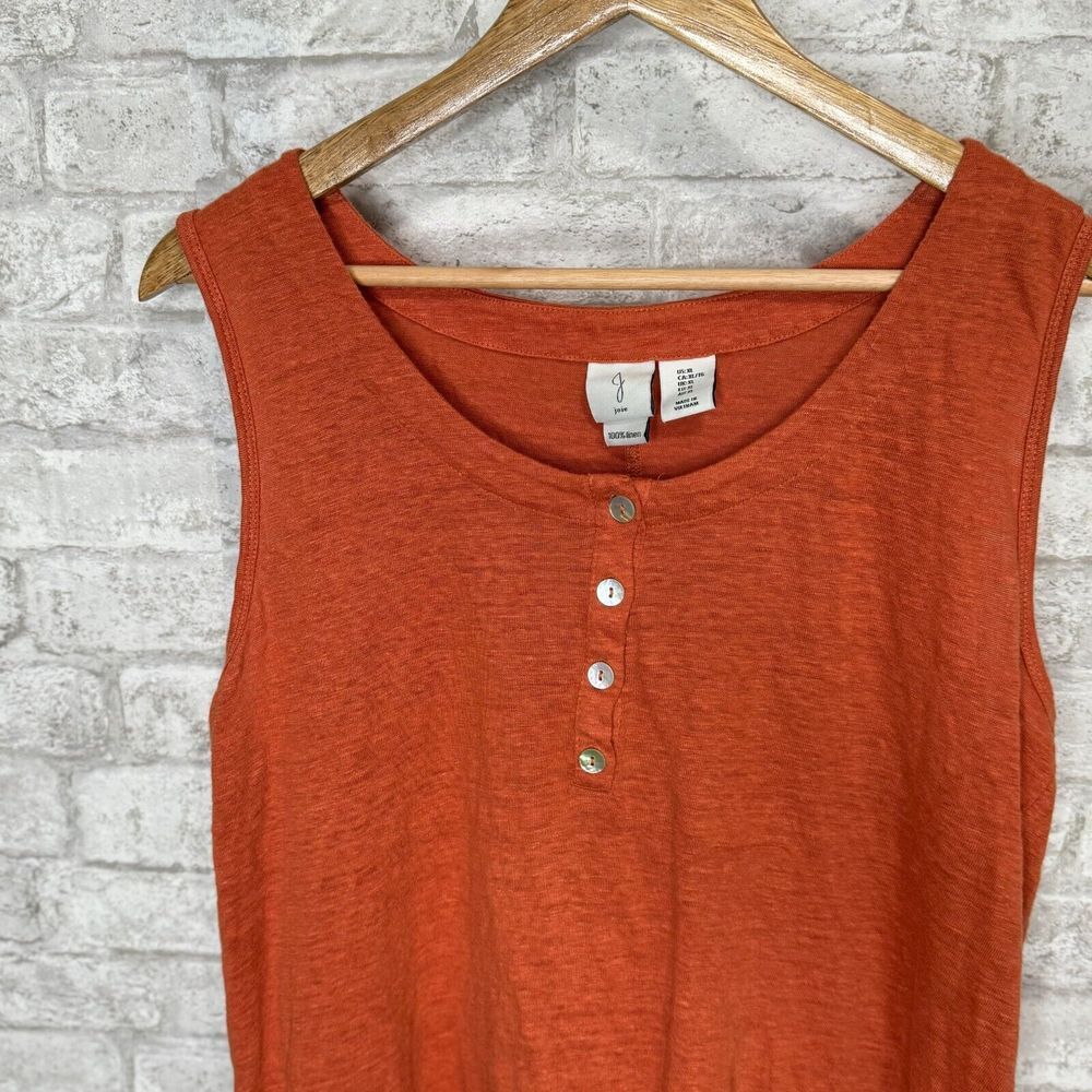 Joie Linen Tank Top - Picture 3 of 12